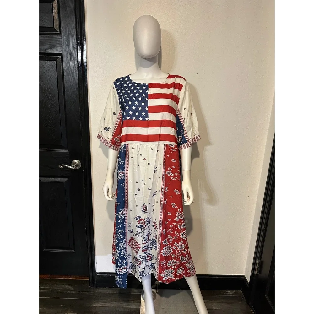 Oufisun patriotic maxi